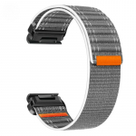 Fenix8 kellarihm Garmin jaoks Fenix ​​8 51mm E 47mm 7 7X/Epix Pro/6 6X 5X Plus/Enduro 3 QuickFit 26/22mm sportlik nailonist rihmaga k&auml;ev&otilde;ru QuickFit 22mm