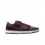 RIOT Skateshop x Nike Dunk Low Pro SB QS Mahagon Dark Beetroot Meeste Tossud Punane Team-Red Sail FZ1289-200 36.5