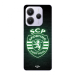 Coque - Maniacase - Xiaomi Redmi Note 14 5G - Sporting Portugal - Souple - Lumineux