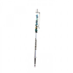 Pierres et Min&eacute;raux. Stylo min&eacute;raux Chrysocolle des USA. Couleur gris.