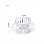 Kerge luksuslik loominguline klaasist magustoidutass Kodus Hommikus&ouml;&ouml;giks Puuviljad Salatikausid K&otilde;rgekvaliteedilised Kohvikud P&auml;rastl&otilde;unatee Kohvitassid 250ml