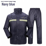 Kohandatud logotr&uuml;kiga kahekihiline t&auml;iskasvanute vihmamantel Paradise Small tumesinine v&auml;rv