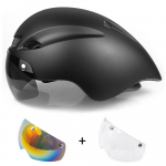 Wildside Triatloni TT Kiiver magnetprillidega - Uus v&otilde;istlusvalmis jalgrattakiiver One Size