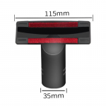 35mm Diivan ja Harjapea Midea, Haier, Philips Tolmuimejatele Inner diameter 35mm must