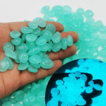 300 tk/kott &otilde;ue helendavad kivid aiakivikesed helendavad pimedas akvaariumi kaunistus looduslikud kristallid kivid 3