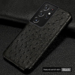 100% Ehtne Jaakobi Nahast &Uuml;mbris Samsung Galaxy S21 S22 S23 S24 Ultra S24Plus S23Plus A55 5G jaoks For Samsung Galaxy S24+