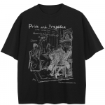T&auml;navar&otilde;ivad Funny Graphic T-s&auml;rk Puuvillane Pestud Must Ts&auml;rk Unisex Topid Tees Suvine l&uuml;hikeste varrukatega T-s&auml;rk S must