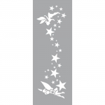 Pochoir 15 x 40 cm F&eacute;e - Graine cr&eacute;ative {couleur}