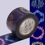 Masking Tape MT 30 mm EX &eacute;tiquettes marines - message card - Masking Tape (MT) Multicolore - Assort