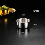 304 roostevabast terasest v&auml;ike maitsestamisn&otilde;u K&ouml;&ouml;gi kastme tass Ket&scaron;upi kastmiskauss Eelroa taldrikud Sushi &auml;&auml;dikas Soja alustass h&otilde;be