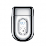 Mini elektriline pardel LED-ekraan USB laetav veekindel 3-pealine kaasaskantav reisipardel meestele habemetrimmer karvaeemaldust&ouml;&ouml;riist h&otilde;be