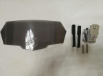 Uus Yamaha Virago 125 250 535 700 750 920 1000 1100 XV250 XV535 1981-2007 mootorrattale Tuuleklaas WindScreen gray