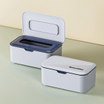 Niiskete salvr&auml;tikute karp Lauapealne Tihend Beebi salvr&auml;tikud Paberi hoiukarp Majapidamispaberi karp sinine