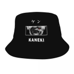 Kohandatud Kaneki Ken Tokyo Ghoul Bucket M&uuml;tsid Unisex Naiste Anime Manga Harajuku Beach Sun Suvine Fisherman Cap One Size