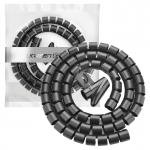 Organizer Kabli W Tubie Ugreen Lp121, 1.5M (Czarny)