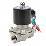 Solenoidklapp Otsese toimega Roostevaba Teras Tavaliselt Suletud T&ouml;&ouml;stustarvikud 2W16015B(AC 110V )