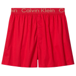 Calvin Klein Jacquard V&ouml;&ouml;koht Puuvillased L&otilde;dvad Kodushortsid Bokserid Meeste Aluspesu Hiina-punane 40352MF S red