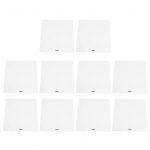 10 TK Plaadikatte Valge Papp Tolmukindel Taassuletav Plaadikott LP 12-tollisele plaadile