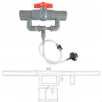 Irrigation Venturi Fertilizer Injector Kit Fertiliser Mixer Easy to Use Threaded Interface Component for tube 32mm