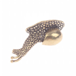 Retro puhta vase minitegude ornament tee lemmikloomade tigude ornament Antiikne messingist loom K&auml;&auml;bus kujukeste t&ouml;&ouml;laua k&auml;sit&ouml;&ouml;