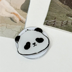 UUS Korea Joonisfilm Armas Panda Magsafe Magnetiline Telefoni Griptok Grip Tok Alus IPhone 16 Samsung S25 Kokkupandav &Uuml;mbris Hoidik
