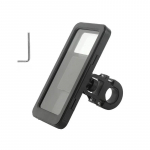 Veekindel mootorratta mobiiltelefonihoidja tugi Universaalne jalgratta GPS 360&deg; p&ouml;&ouml;ratav reguleeritav mootorratta mobiiltelefonihoidja