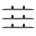 Metallist Veinipudelihoidja Seinale Paigaldatav Veiniriiul Baar Veiniriiul Ruumi S&auml;&auml;stev Vein 3pcs