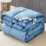 Suleline sametist paksendatud tekk s&uuml;giseks/talveks - Soe udusule s&uuml;damik, ideaalne hotellidele 180x220cm 6 jin sinine