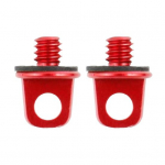 2 tk &Otilde;la Turvapael Metallkruvid 50 kg Kandev&otilde;ime Universaalne Kaamera Kiirrihm Turvaline &Uuml;hendusr&otilde;ngas Tarvikud punane