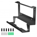 Starlink Gen 3 2 in 1 ruuteri seinakinnituse ja toiteallika hoidiku jaoks Ruumi s&auml;&auml;stev ruuteri kinnituse toite- ja toiteklambrite hoidik 7.09x5.51x1.97inch