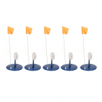 5 tk J&auml;&auml;p&uuml;&uuml;gi lipuga tip-up talvise &otilde;ngevarda marker Lihtne kasutada Kaasaskantav Stabiilne J&auml;&auml;p&uuml;&uuml;gi tarvik v&auml;litingimustesse