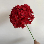 &Uuml;he peaga suur hortensia simulatsioon lill, lilla pulmasaal Lillekunsti juhend Lilleseade Pehmed rekvisiidid