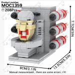 MOOXI Anime Seeria Skibidi Tualeti Figuurid Operaator Lahingurobot Ehitusklotsid Mudel MOC Klotsid DIY Montessori M&auml;nguasjad Laste Kingitused