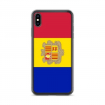 Coque iPhone - Andorre - XS Max - Souple - Mitmev&auml;rviline - Disain Drapeau