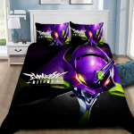 Anime E-evangelion V-eva A-genesis Tekikott Padjap&uuml;&uuml;r Voodipesukomplekt T&auml;iskasvanud Poiss T&uuml;druk Magamistoa Kaunistus Lapsed &Uuml;he- v&otilde;i Kahekohaline AU Double(180x210cm)