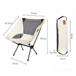 Kokkupandav v&auml;litool koos hoiukotiga Kaasaskantav &uuml;likerge hingav telkimispiknik rannas kalap&uuml;&uuml;k