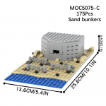 S&otilde;jaline seeria MOC klots Moodne s&otilde;japidamine II maailmas&otilde;da Kindlustused Tegevusfiguur S&otilde;jad Mudel Ehitusklotsid Laste M&auml;nguasjad Lastele Kingitus