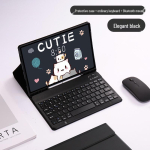 Samsung Tab A9 nahast &uuml;mbris pliiatsihoidjaga, &uuml;hilduv S10-ga, Bluetooth klaviatuur ja hiir, magnetiline alus. Samsung Tab A7 lite (8.7-inch) blue