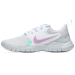 Nike Flex Experience Run 10 Valge Lilla Shock Naiste Tennised Roheline-Glow Jalgpalli-Hall CI9964-101 36