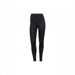 Adidas Stella McCartney M Tight &Uuml;hev&auml;rvilised Logotr&uuml;kiga K&otilde;rge V&ouml;&ouml;koht Spordileggingsid Naiste leggingid Must HG6844 S
