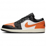 Air Jordan 1 Low Shattered Backboard Alternate Unisex tossud Must Starfish Valge 553558-081 47.5