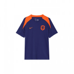 Nike Holland Strike Pehme Mugav Niiskust Eemale Juhtiv Retro S&auml;rk Kootud L&uuml;hikeste Varrukatega Jalgpallis&auml;rk Meeste topid S&uuml;gavsinine Ohutus FJ2925-455 L