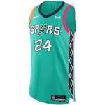 Nike San Antonio Spursi logo kiri number tr&uuml;kiga pusa vabaaja spordi korvpallis&auml;rk meeste s&auml;rk t&uuml;rkiissinine DQ0261-396 L blue