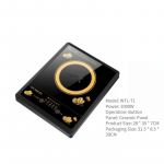 Majapidamises kasutatav n&otilde;gus elektromagnetiline pliit 3500W suure v&otilde;imsusega induktsioonpliit Kaubanduslik energias&auml;&auml;stlik wokpliit