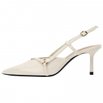 Zara Elegantne Temperament Stilett K&otilde;rged Kontsad 8Cm Naiste K&otilde;rged Kontsad Valge 13529510850 39