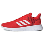 Adidas Asweerun &Uuml;mar Varvas Paelkinnitusega Kangast P&otilde;rutuskindlad Libisemiskindlad Kulumiskindlad Madalad Jooksukingad Meeste Tossud Punane Valge EE8446 42⅔