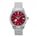 Grand Seiko Elegance Piiratud V&auml;ljaanne 20. Aastap&auml;ev Roostevaba Teras Punane Tihv Automatic SBGA499G 100M Meeste K&auml;ekell punane