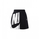 Nike Air T&auml;hetr&uuml;kiga Suure Logoga Spordip&uuml;ksid Paelkinnitusega Keskmise K&otilde;rgusega Vabaaja L&uuml;hikesed P&uuml;ksid Naiste l&uuml;hikesed p&uuml;ksid Must FN2247010 S