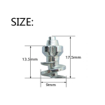 50TK Talvised Autorehvide Naastud Kruvi Luminaastud Ratta Rehvid Lumeketid Naastude Komplekt