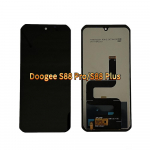LCD-ekraani ja digitizeri t&auml;ielik koostis Doogee S88 Pro S88 Plus jaoks